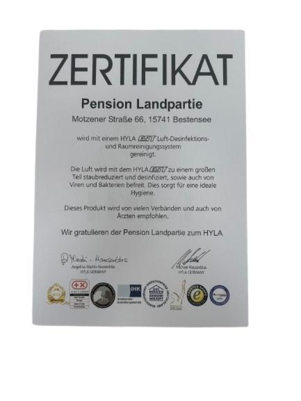 شقة Landpartie Bestensee المظهر الخارجي الصورة